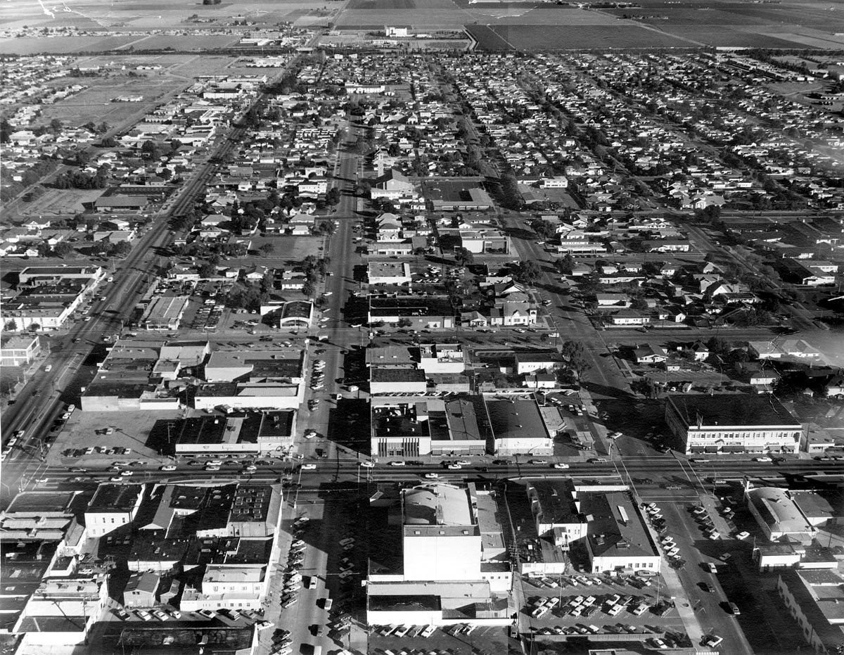 Santa Maria from the air